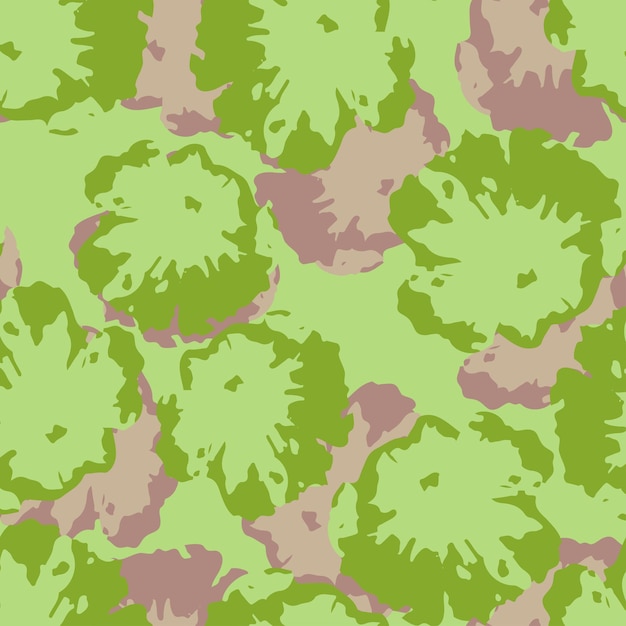 Seamless plants pattern background with abstract pink and green flowers greeting card or fabric