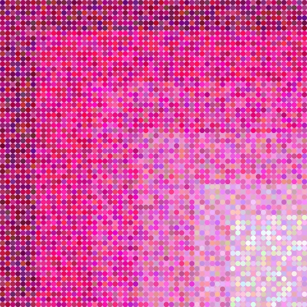 Seamless polka dot pattern. Pattern of small pink tiles.