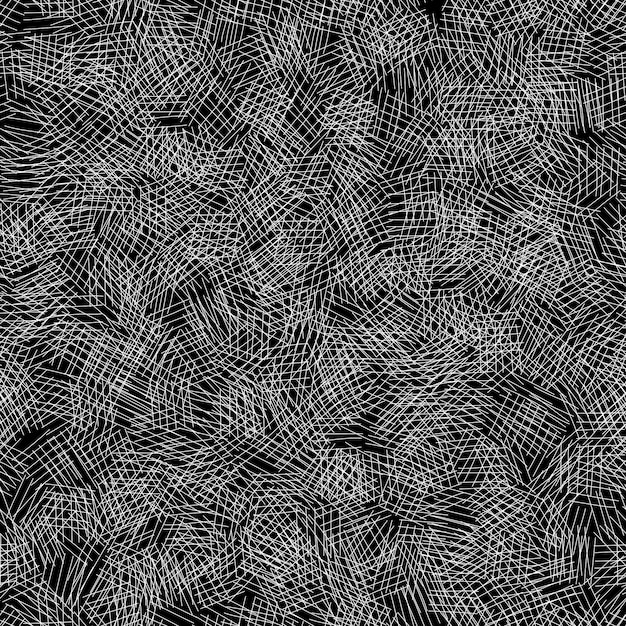 Seamless random hand drawn scribble minimalistic pattern