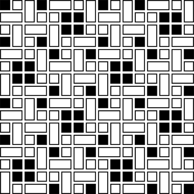 Seamless Square Pattern. It can be used for ceramic, textile, etc