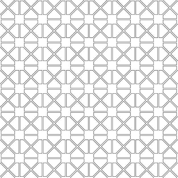 Seamless Square Pattern. It can be used for ceramic, textile, etc