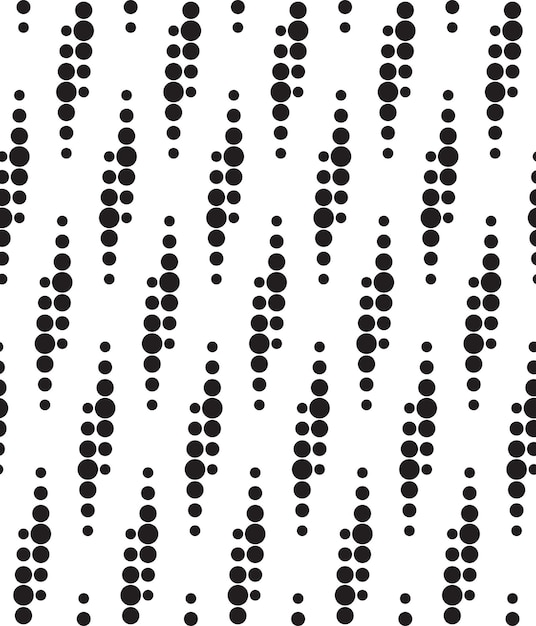 Seamless strips of dots pattern