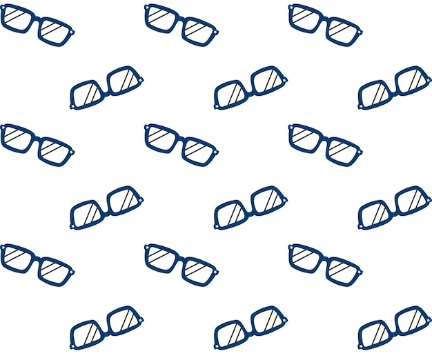 Seamless sun glass pattern vector illustration By Design For You