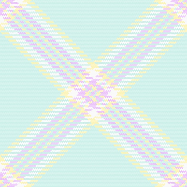 Seamless tartan pattern of texture fabric plaid with a background vector check textile