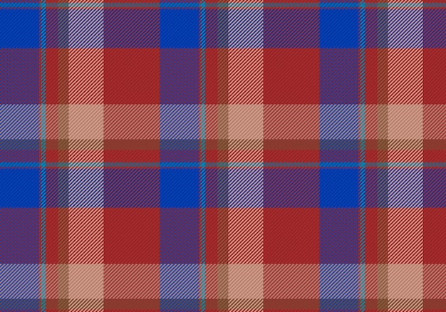 Seamless tartan plaid pattern background. Fabric texture. Vector illustration.