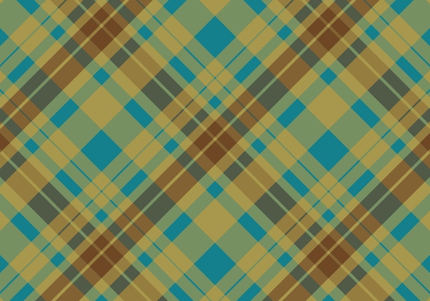 Seamless tartan plaid pattern background. Fabric texture. Vector illustration.