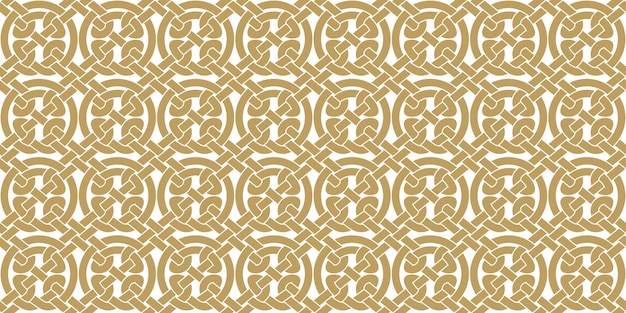 Seamless texture celtic style Original ethnic ornament