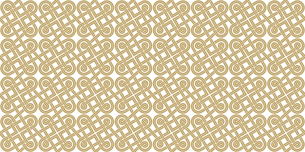 Seamless texture celtic style Original ethnic ornament