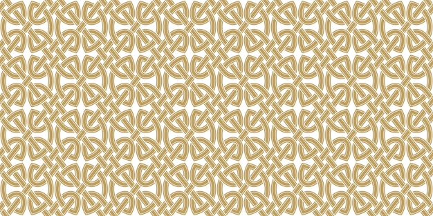 Seamless texture celtic style Original ethnic ornament