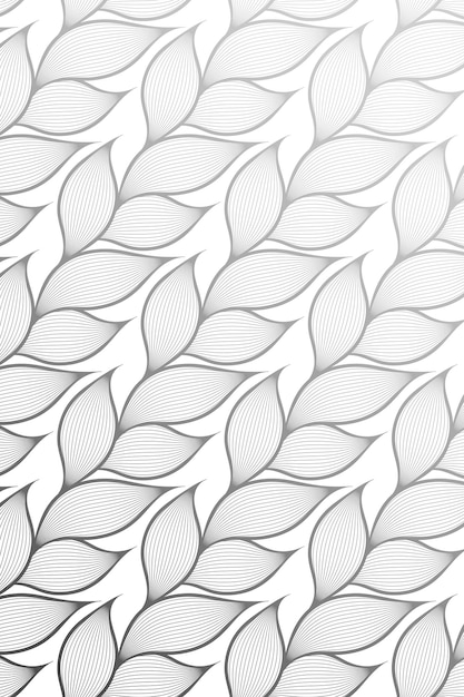 Seamless thin linear design Abstract geometric wavy pattern with a stylish silver texture