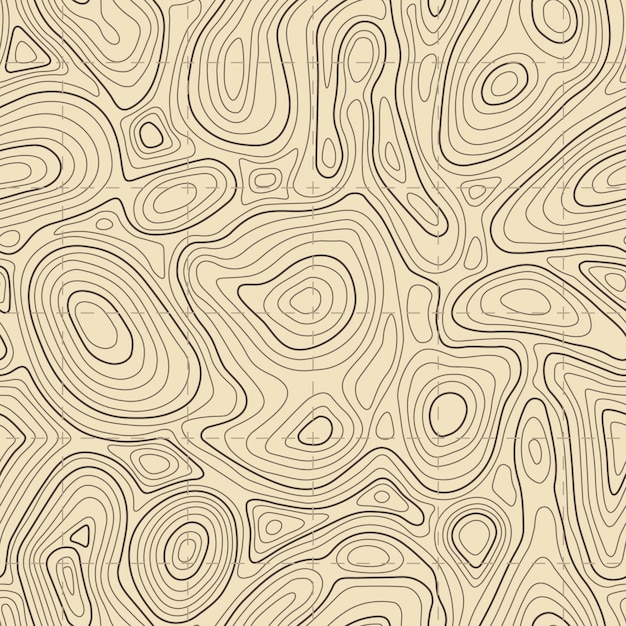 Seamless topographic map texture