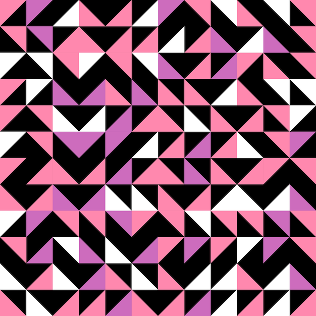 Seamless triangle pattern abstract background 