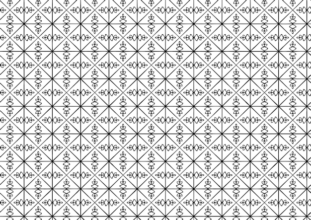 seamless vector doodle pattern