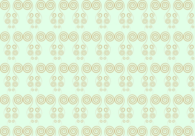 Seamless vector pattern in geometric ornamental style vector free