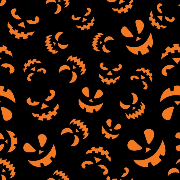 Seamless vector pattern for Halloween design Vector Illustration