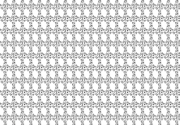 Seamless vector pattern in ornamental style vector free