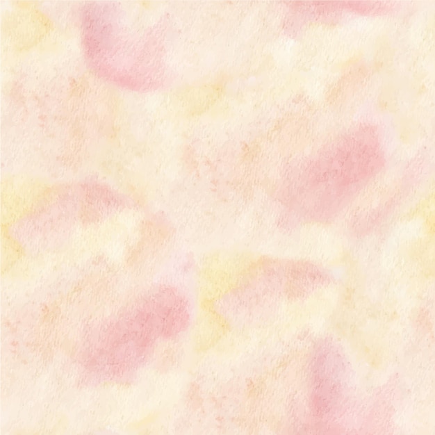 Vector seamless watercolor abstract pattern a mixture of pink and yellow color inclusions