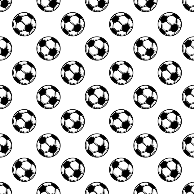 Seamless white football background