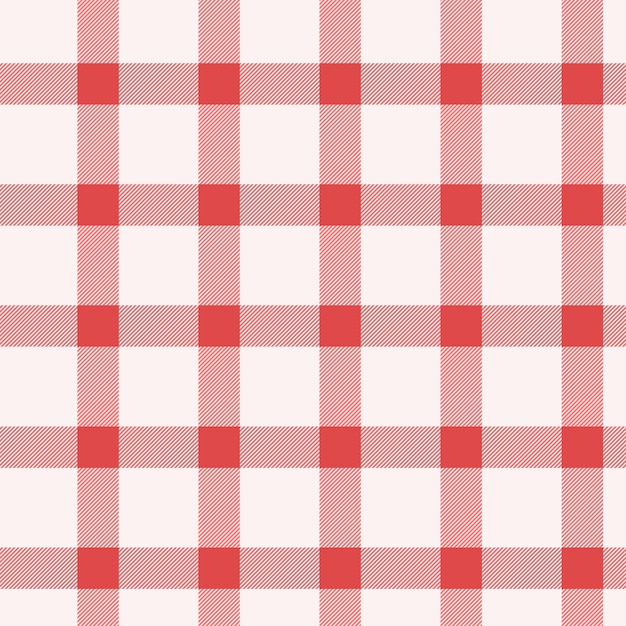 Seamless window check plaid pattern