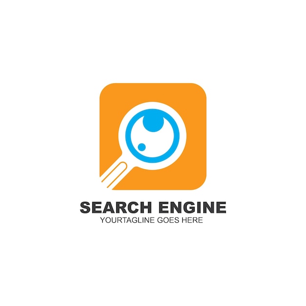 Search engine icon vector illustration design template web