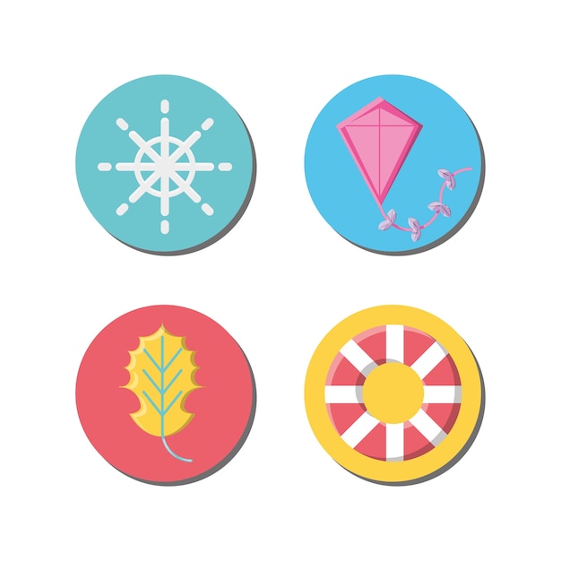 seasonal weather related icons