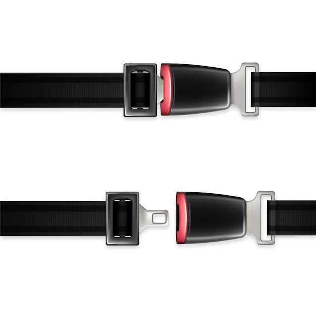 Seat Belt Automobile Life Safety Detail Set