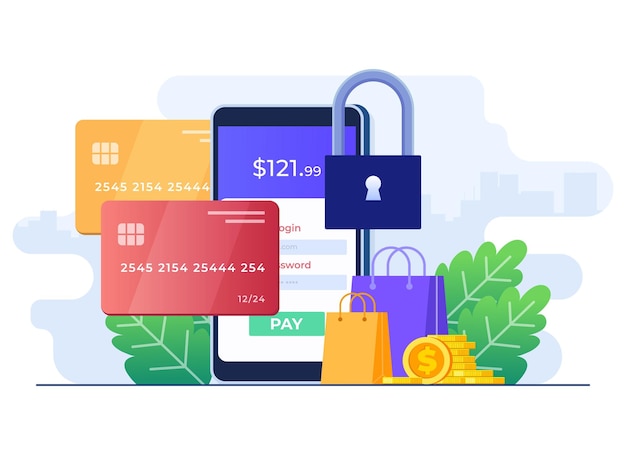 Vector secure mobile banking and online payment