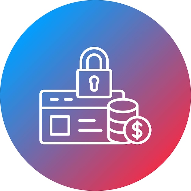 Security icon vector image Can be used for Banking and Finance