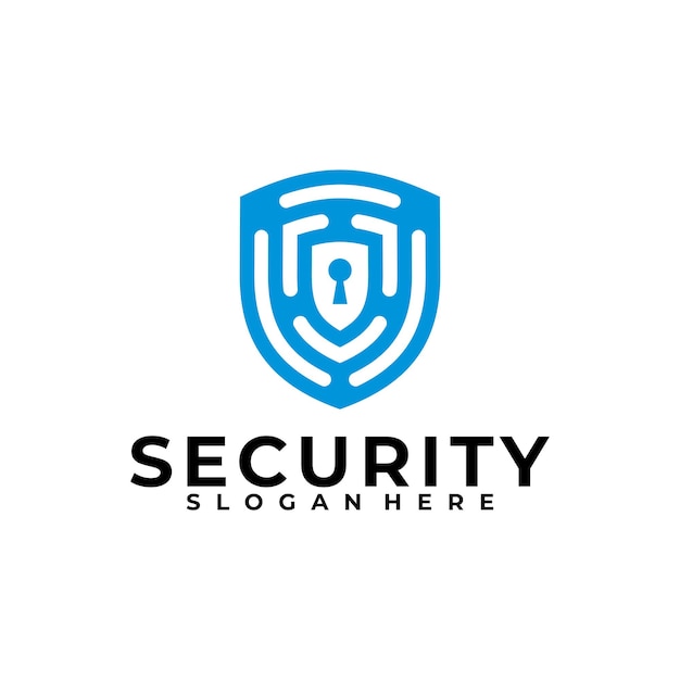 Security logo vector design template