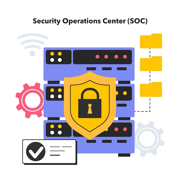 Vector security operations center cyber threats protection and security maintenance monitoring of an