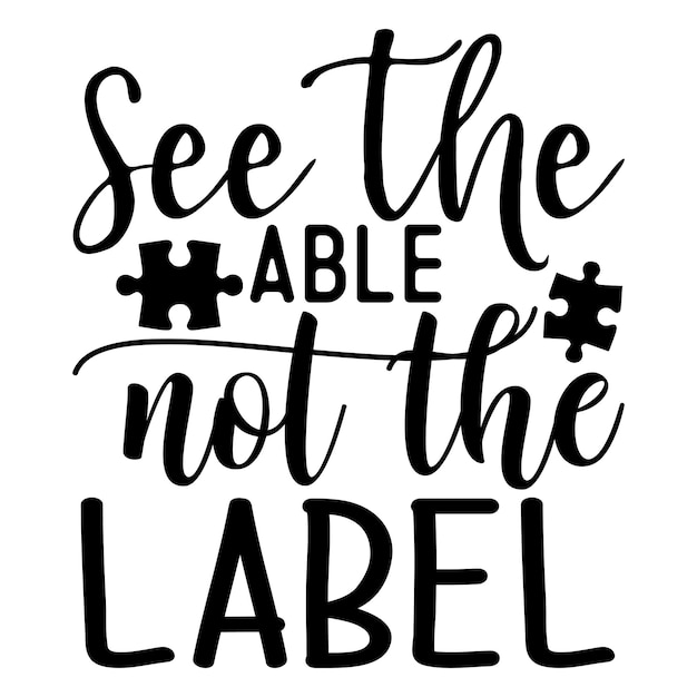 See the able not the label SVG