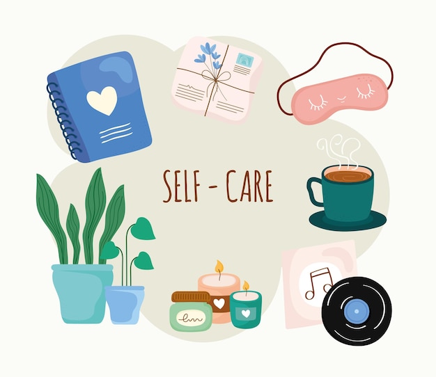 Self care symbol group