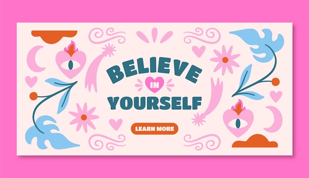 Self love template design