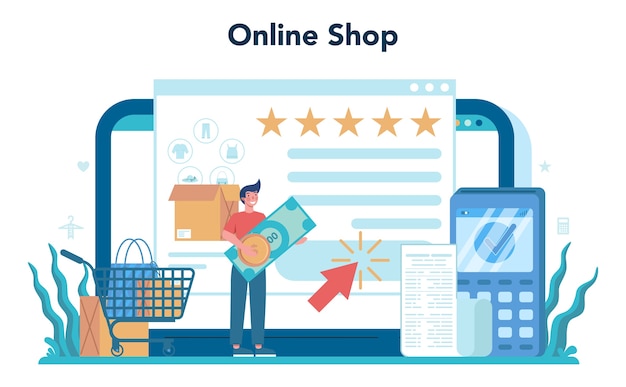 Seller online service or platform.