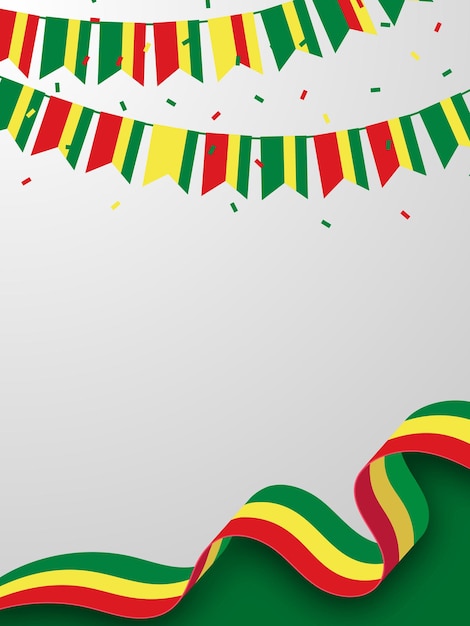 SENEGAL Background for Festivals and National Days Celebrations