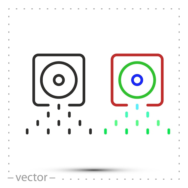 sensor resolution icon