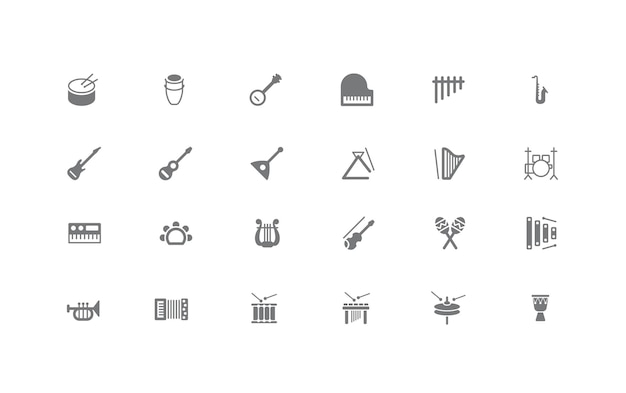 Seo and promotion line icons collection