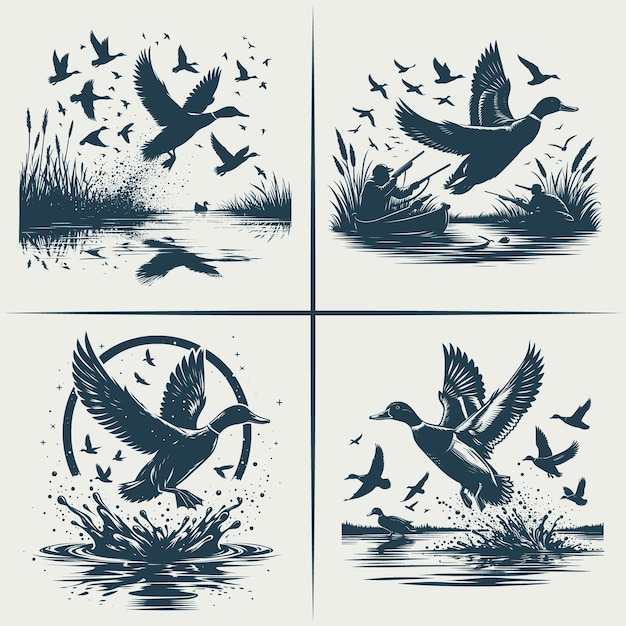 a series of birds in the water and the words  birds