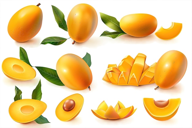 a series of pictures of oranges and leaves with the word peaches