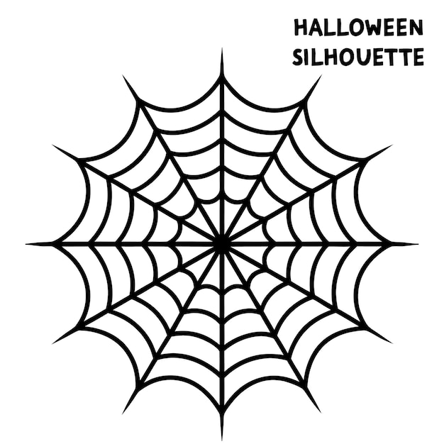 Vector a series of spiderweb variations of halloween party decorations on black mesh patterns vector lines