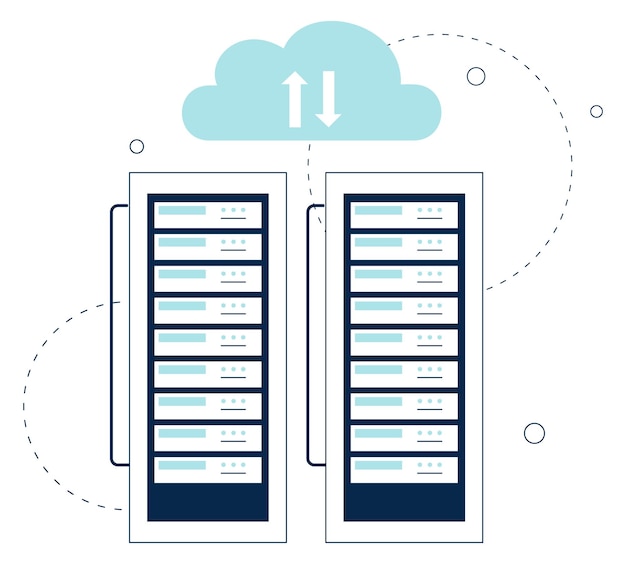 Server cloud syncronization Data storage service security