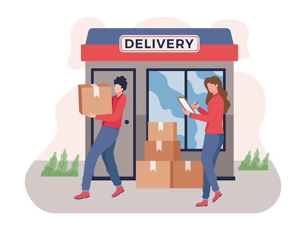 Service of fast delivery