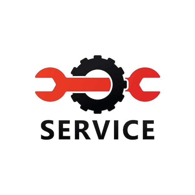 Service Logo Template Design Vector