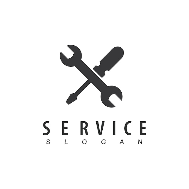 Service And Repair Logo Vector