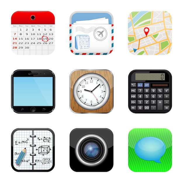 Set of apps