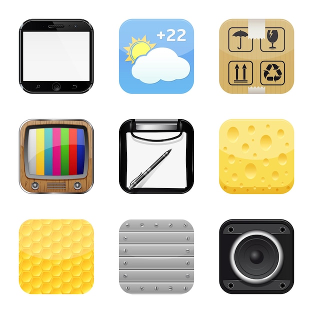 Set of apps