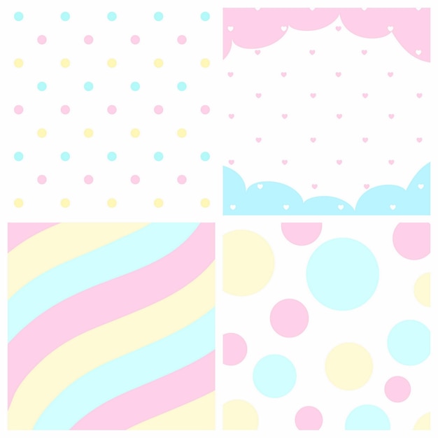 Set Background Template Cute