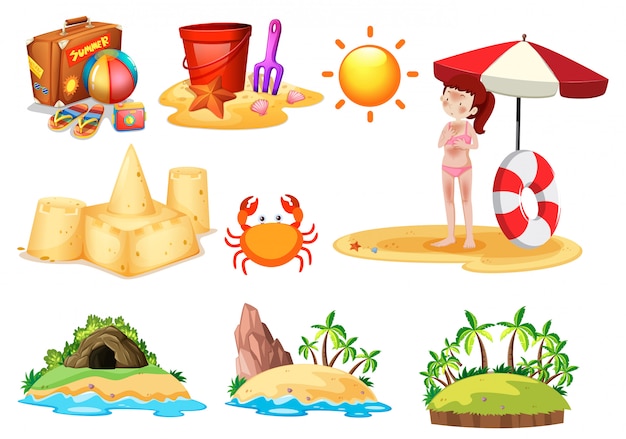 A Set of Beach Element