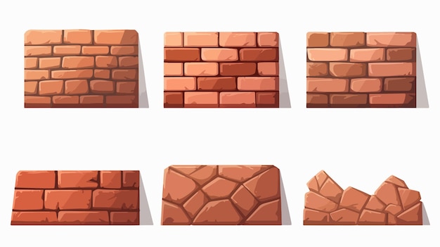 a set of bricks with different shapes and sizes