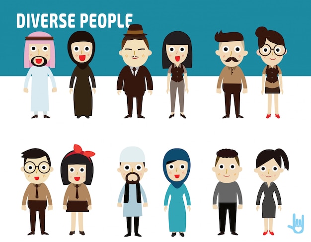 set difference nationality of business people